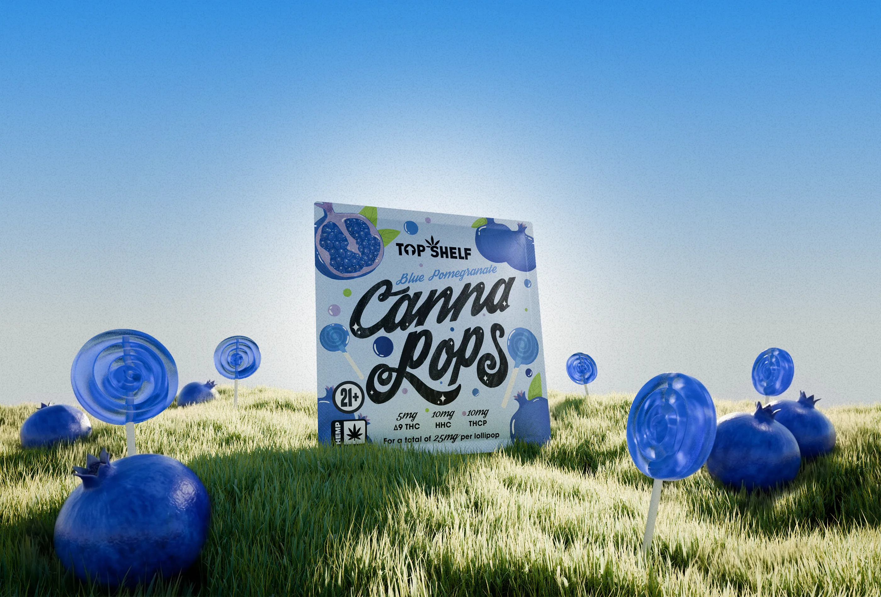 Canna Pops - Product Identity, Packaging
