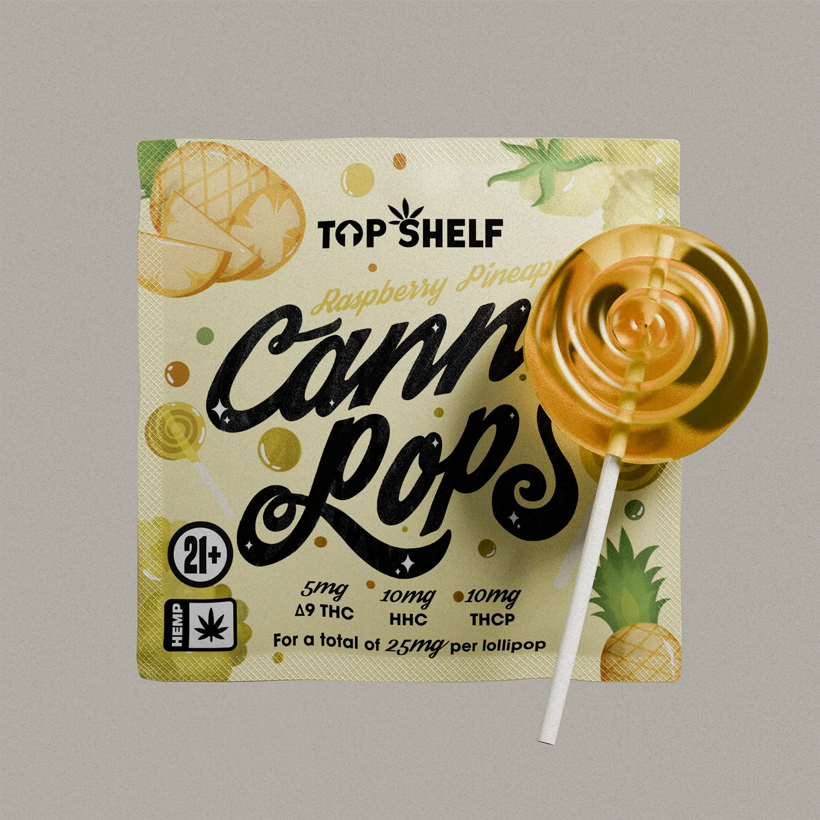 Canna Pops - Product Identity, Packaging
