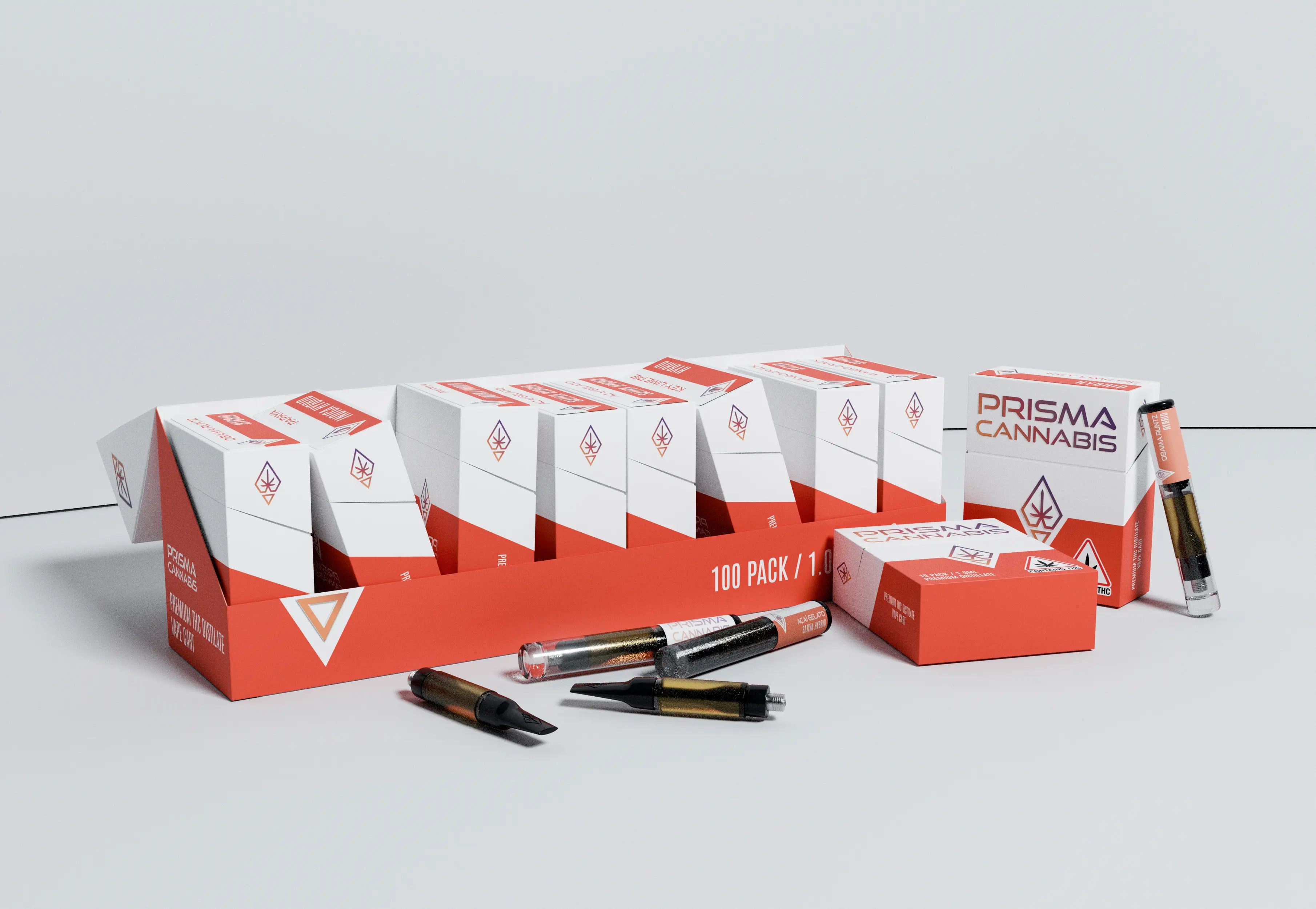 Prisma Cannabis - Brand Identity, Packaging