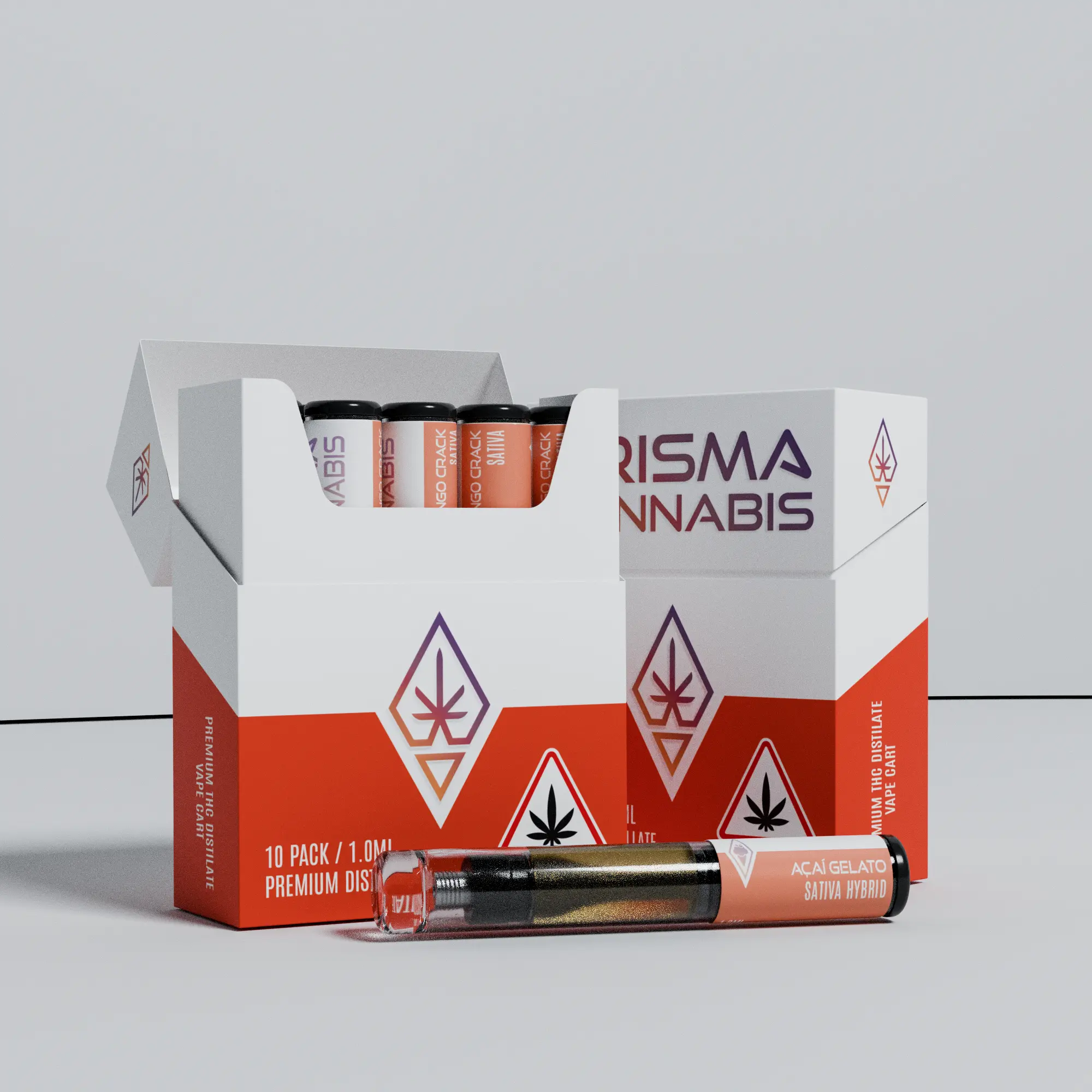 Prisma Cannabis - Brand Identity, Packaging