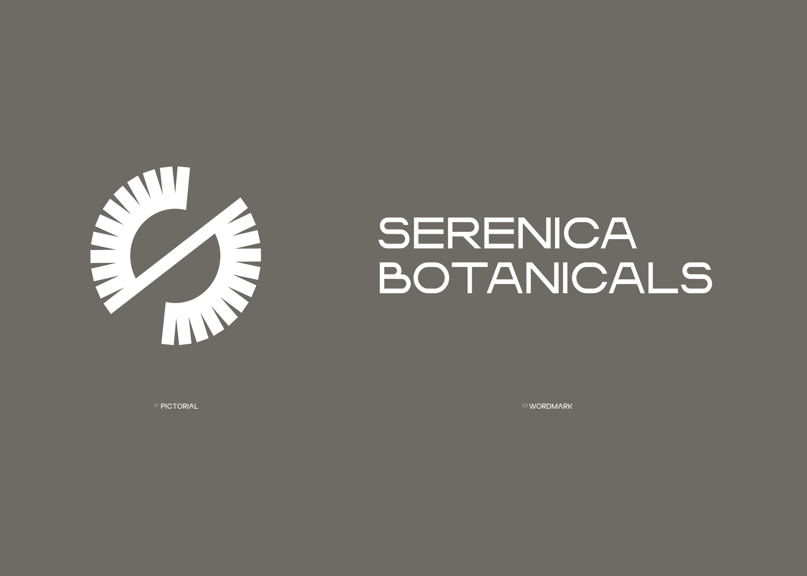 Serenica Botanicals - Brand Identity, Packaging
